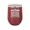 This is My Circus and I Love My Monkeys Most of the Time - Laser Engraved Stainless Steel Drinkware - 2231 -