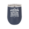 This is My Circus and I Love My Monkeys Most of the Time - Laser Engraved Stainless Steel Drinkware - 2231 -