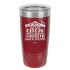 This is My Circus and I Love My Monkeys Most of the Time - Laser Engraved Stainless Steel Drinkware - 2231 -