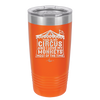 This is My Circus and I Love My Monkeys Most of the Time - Laser Engraved Stainless Steel Drinkware - 2231 -