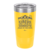 This is My Circus and I Love My Monkeys Most of the Time - Laser Engraved Stainless Steel Drinkware - 2231 -