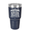 This is My Circus and I Love My Monkeys Most of the Time - Laser Engraved Stainless Steel Drinkware - 2231 -