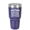 This is My Circus and I Love My Monkeys Most of the Time - Laser Engraved Stainless Steel Drinkware - 2231 -