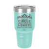This is My Circus and I Love My Monkeys Most of the Time - Laser Engraved Stainless Steel Drinkware - 2231 -