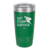Shit Storm Survivor - Laser Engraved Stainless Steel Drinkware - 2233 -