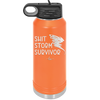 Shit Storm Survivor - Laser Engraved Stainless Steel Drinkware - 2233 -
