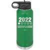 32 oz water bottle 2022 utter bullshitt and nonsense would not recommend- green