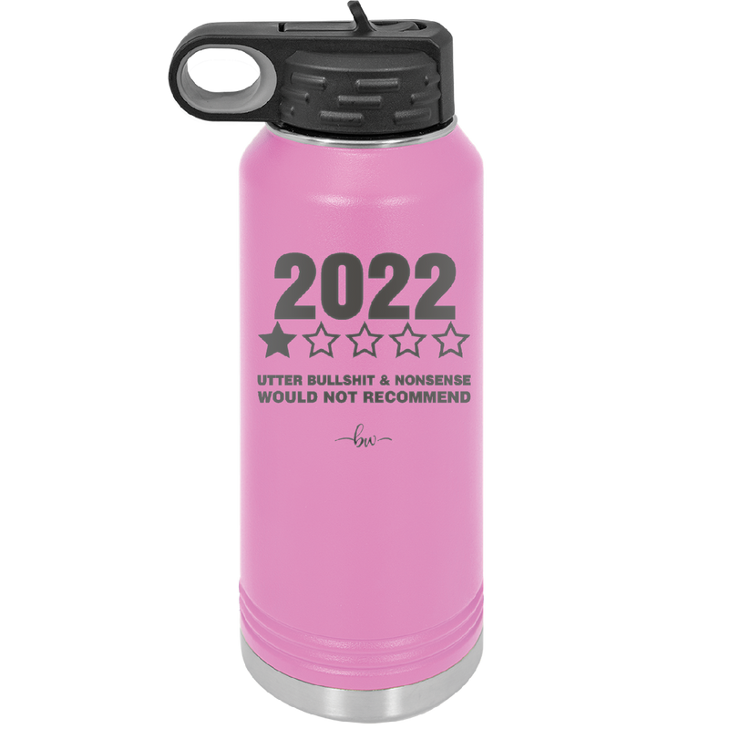 32 oz water bottle 2022 utter bullshitt and nonsense would not recommend- lavender