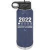 32 oz water bottle 2022 utter bullshitt and nonsense would not recommend- navy