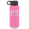 32 oz water bottle 2022 utter bullshitt and nonsense would not recommend- pink
