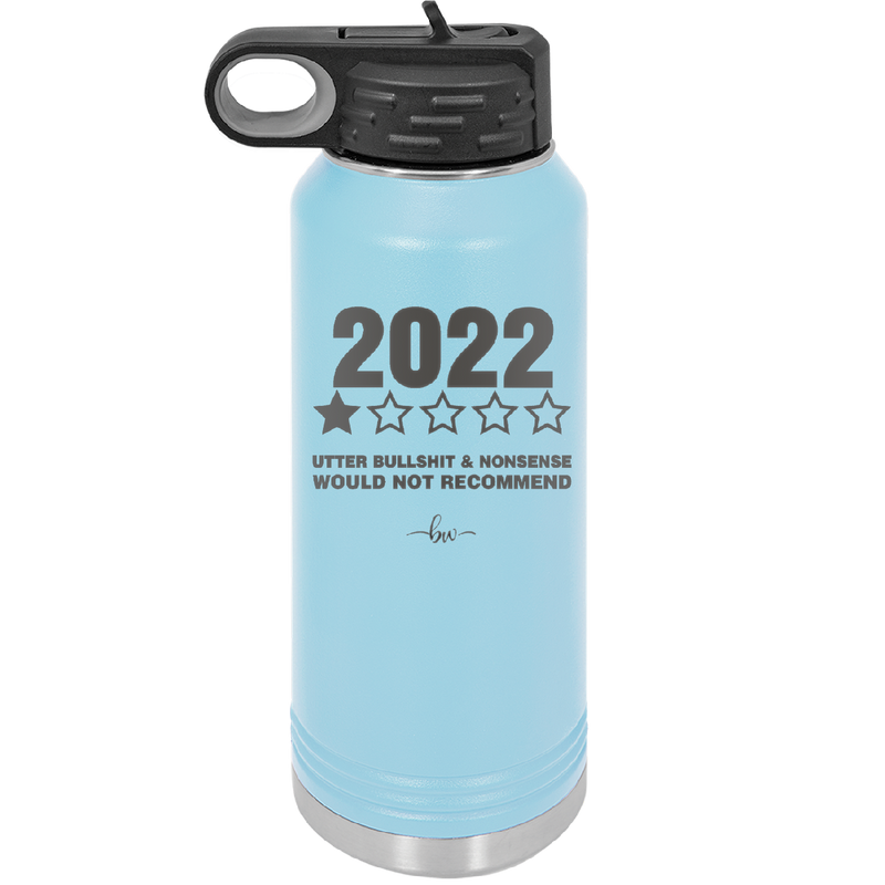 32 oz water bottle 2022 utter bullshitt and nonsense would not recommend- sky