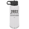 32 oz water bottle 2022 utter bullshitt and nonsense would not recommend- white