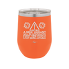 Caution a New Variant Will Be Introduced Every Time People Stop Being Afraid - Laser Engraved Stainless Steel Drinkware - 2235 -