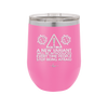 Caution a New Variant Will Be Introduced Every Time People Stop Being Afraid - Laser Engraved Stainless Steel Drinkware - 2235 -
