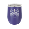 Caution a New Variant Will Be Introduced Every Time People Stop Being Afraid - Laser Engraved Stainless Steel Drinkware - 2235 -