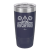 Caution a New Variant Will Be Introduced Every Time People Stop Being Afraid - Laser Engraved Stainless Steel Drinkware - 2235 -