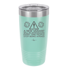 Caution a New Variant Will Be Introduced Every Time People Stop Being Afraid - Laser Engraved Stainless Steel Drinkware - 2235 -