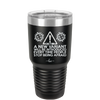 Caution a New Variant Will Be Introduced Every Time People Stop Being Afraid - Laser Engraved Stainless Steel Drinkware - 2235 -
