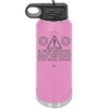 Caution a New Variant Will Be Introduced Every Time People Stop Being Afraid - Laser Engraved Stainless Steel Drinkware - 2235 -