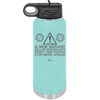 Caution a New Variant Will Be Introduced Every Time People Stop Being Afraid - Laser Engraved Stainless Steel Drinkware - 2235 -