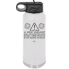 Caution a New Variant Will Be Introduced Every Time People Stop Being Afraid - Laser Engraved Stainless Steel Drinkware - 2235 -