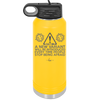 Caution a New Variant Will Be Introduced Every Time People Stop Being Afraid - Laser Engraved Stainless Steel Drinkware - 2235 -