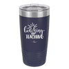 Beaching Not Teaching - Laser Engraved Stainless Steel Drinkware - 2237 -