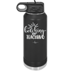 Beaching Not Teaching - Laser Engraved Stainless Steel Drinkware - 2237 -