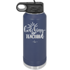 Beaching Not Teaching - Laser Engraved Stainless Steel Drinkware - 2237 -