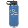 Beaching Not Teaching - Laser Engraved Stainless Steel Drinkware - 2237 -