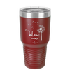 Blow Me Dandelion - Laser Engraved Stainless Steel Drinkware - 2238 -