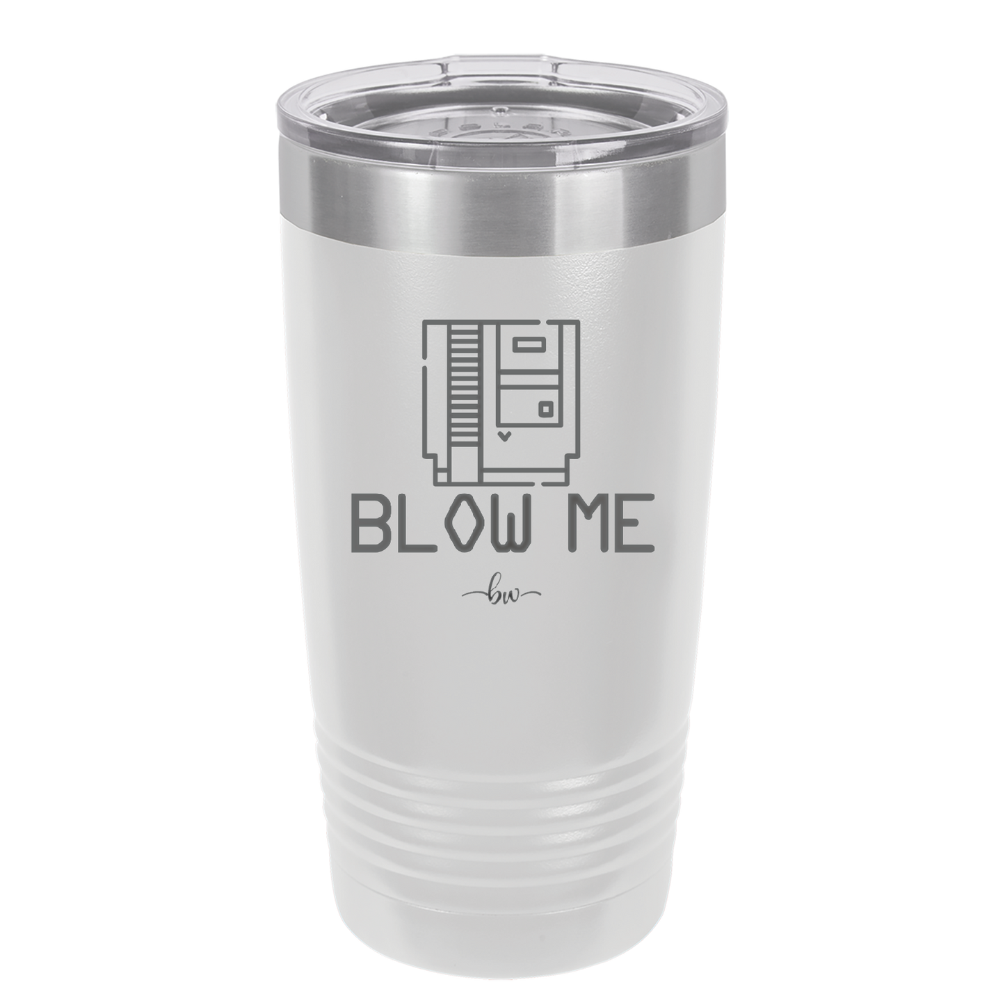 Blow Me Game Cartridge - Laser Engraved Stainless Steel Drinkware - 2239 -