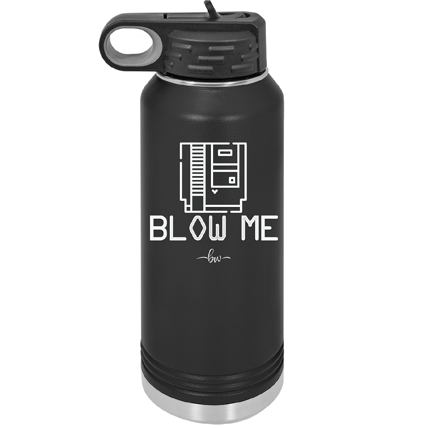 Blow Me Game Cartridge - Laser Engraved Stainless Steel Drinkware - 2239 -