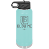 Blow Me Game Cartridge - Laser Engraved Stainless Steel Drinkware - 2239 -
