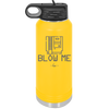 Blow Me Game Cartridge - Laser Engraved Stainless Steel Drinkware - 2239 -