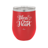 Bless Your Heart - Laser Engraved Stainless Steel Drinkware - 2241 -