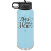 Bless Your Heart - Laser Engraved Stainless Steel Drinkware - 2241 -