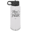 Bless Your Heart - Laser Engraved Stainless Steel Drinkware - 2241 -