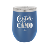 Cuter in Camo - Laser Engraved Stainless Steel Drinkware - 2243 -