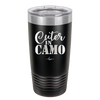 Cuter in Camo - Laser Engraved Stainless Steel Drinkware - 2243 -