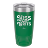 Kiss My Grits - Laser Engraved Stainless Steel Drinkware - 2251 -