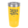 Kiss My Grits - Laser Engraved Stainless Steel Drinkware - 2251 -