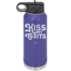 Kiss My Grits - Laser Engraved Stainless Steel Drinkware - 2251 -
