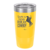 Save a Horse Ride a Cowboy - Laser Engraved Stainless Steel Drinkware - 2254 -