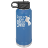 Save a Horse Ride a Cowboy - Laser Engraved Stainless Steel Drinkware - 2254 -