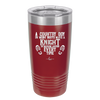 A Country Boy in Work Boots Beats a Knight in Shining Armor Every Time - Laser Engraved Stainless Steel Drinkware - 2255 -
