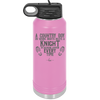 A Country Boy in Work Boots Beats a Knight in Shining Armor Every Time - Laser Engraved Stainless Steel Drinkware - 2255 -