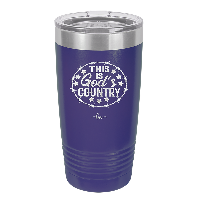 This is God's Country - Laser Engraved Stainless Steel Drinkware - 2256 -