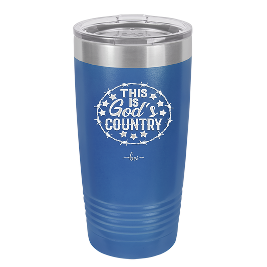 This is God's Country - Laser Engraved Stainless Steel Drinkware - 2256 -