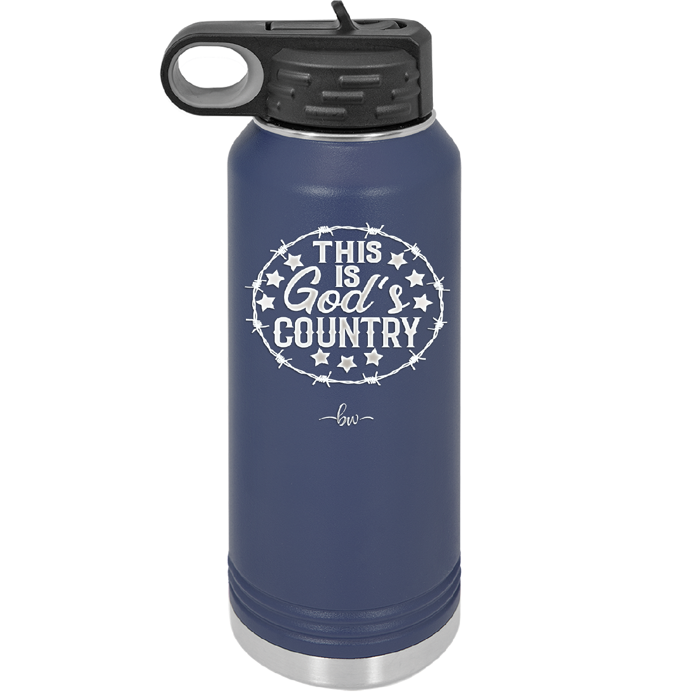 This is God's Country - Laser Engraved Stainless Steel Drinkware - 2256 -